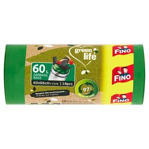 Fino Green Life Vrecia na odpad 60 l 18 ks                                      